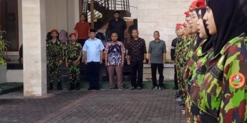 100 anggota Kokam Ciamis Ikuti Apel Akbar di Sleman, Sekda Ciamis Beri Arahan dan Dukung Semangat Bela Negara