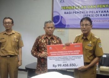 Pemkab Ciamis dan Sentra Phalamartha Salurkan Bantuan ATENSI bagi 49 PPKS