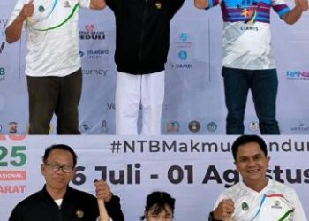 Kempo Ciamis Sumbang Emas dan Perunggu untuk Jawa Barat di FORNAS VIII NTB 2025 mo