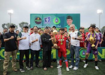 Rick’s Sayati FC  Juara Soeratin Cup 2025, Bupati Bandung Sebut Banyak Bibit Pesepakbola Hebat