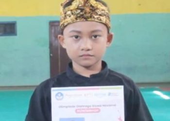 Andika, Siswa SDIT Arjasari Kabupaten Bandung Juara 3 Pencak Silat O2SN Tingkat Jabar