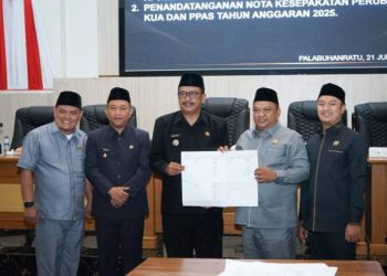 Paripurna DPRD, Bupati : Penyusunan Perubahan KUA PPAS Berdasarkan Prinsip Transparansi dan Akuntabilitas