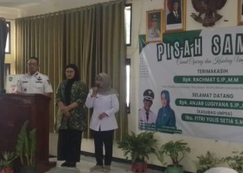 Lepas Sambut dan Sertijab Camat Ciparay, Dari Rachmat Kepada Anjar Lugiyana