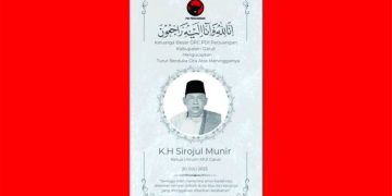 Kepergian Sang Ulama Panutan : DPC PDI Perjuangan Kabupaten Garut Sampaikan Duka Mendalam atas Wafatnya KH. Sirojul Munir