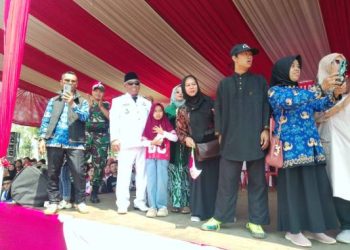 Pemdes Nagrak Gebyar Semarak Karnaval Kemerdekaan HUT- RI Ke-80 Warga Padati Lapang Panca