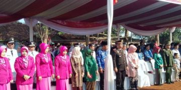 Upacara Peringatan HUT RI KE-80 Tingkat Kecamatan Pacet Tahun 2025