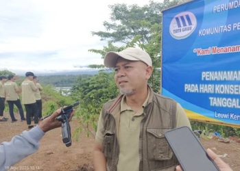 PerumDAM Tirta Galuh Dukung Penanaman 2.025 Pohon di Bendungan Leuwi Keris, Jaga Sumber Air untuk Generasi Mendatang