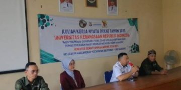 Mahasiswa UKRI Bandung, Pamit KKN di Kelurahan Wargamekar Kecamatan Baleendah