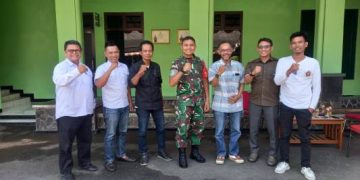 PWI Silaturahmi ke Kodim 0619 Purwakarta