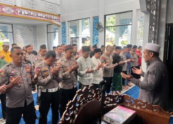 Polres Garut Gelar Salat Gaib Doakan Affan Kurniawan