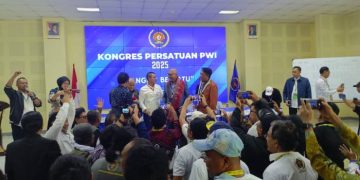 Akhmad Munir Terpilih Jadi Ketua Umum PWI Pusat dalam Kongres Persatuan