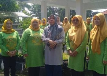 Dukung Ketahanan Pangan, DWP BPKD Ciamis Gerakkan Pemanfaatan Lahan Pekarangan Kantor