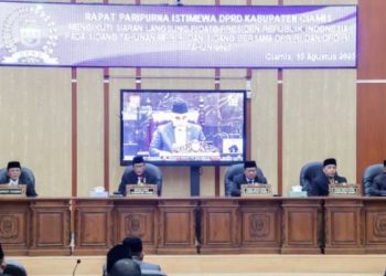 Bupati Ciamis Hadiri Sidang Paripurna Istimewa DPRD Ciamis, Sinergikan Kebijakan Pusat dan Daerah