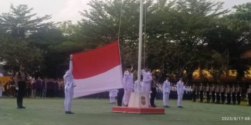 Pimpin Upacara HUT RI ke-80 Bupati Ciamis Ajak Masyarakat Perkuat Persatuan