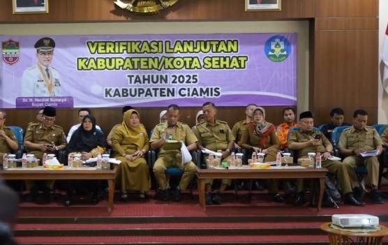Ciamis Jalani Verifikasi Kabupaten Sehat 2025, Tekankan Komitmen Bukan Sekadar Predikat