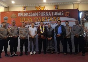 Polsek Ciparay Gelar Tasyakur Binni’mah, Pelepasan Purna Tugas, Ipda Taryana Kanit Lantas dan Kenaikan Pangkat Personil