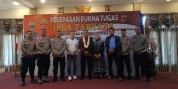 Polsek Ciparay Gelar Tasyakur Binni’mah, Pelepasan Purna Tugas, Ipda Taryana Kanit Lantas dan Kenaikan Pangkat Personil