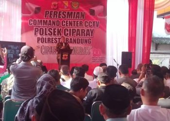 Peresmian Command Center CCTV Polsek Ciparay Polresta Bandung “Ciparay Bengras”