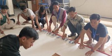 90 Mahasiswa Prodi Fisip  Administrasi Negara Universitas Nurtanio KKNMT di Sayati Jalankan 3 Program Unggulan