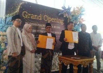 Grand Opening Gentong Mas : Produk Pesantren Untuk Indonesia Dalam Menyatukan Kesehatan dan Pemberdayaan Ekonomi