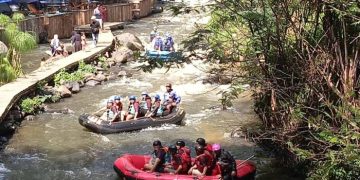 Menikmati Rafting di Sungai Palayang Pangalengan