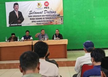 Legislator Fraksi PKS,  H. Dadang Suryana, S.Ip Awali Reses Masa Sidang III Tampung Aspirasi Warga Desa  Rahayu dan Lagadar