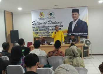 Legislator F Golkar Iyep Jamaludin Reses di Kampung Halaman