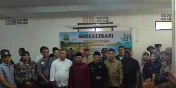 DSDA Provinsi Jabar Gelar Sosialisasi Rehabilitasi Jaringan Irigasi Cirasea, Kades Bumiwangi : Kami Dukung