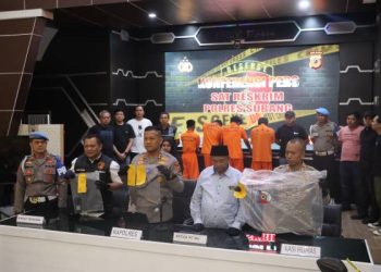 Polres Subang Ringkus Empat Pelaku Begal di Pantura
