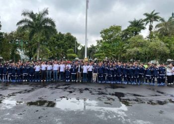 Bupati Herdiat Lepas Kontingen POPDA dan PEPARPEDA Jabar 2025 di Peringatan HAORNAS 2025