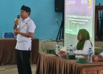 Camat Pacet Asep Susanto Jadi Narasumber Pelatihan Pemberdayaan Masyarakat Desa Pangauban