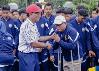Bupati Herdiat Lepas Kontingen NPCI Ciamis, Siap Berlaga di PEPARPEDA Jabar 2025