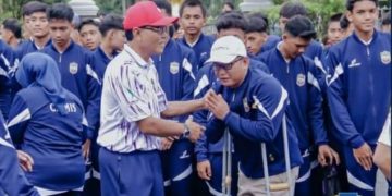 Bupati Herdiat Lepas Kontingen NPCI Ciamis, Siap Berlaga di PEPARPEDA Jabar 2025