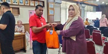 Peringati Hantaru ke-65 Kantor ATR/BPN Kabupaten Bandung Sekaligus Pisah Sambut Kasubag TU, Ratusan Paket Sembako Dibagikan