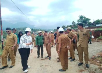 Legislator Hj. Humaira Zahrotun Noor Lakukan Kunker ke Lokasi Pembangunan SMKN 1 Arjasari