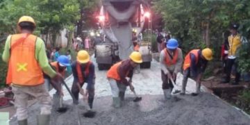 DPUTR Purwakarta Lakukan Peningkatan Jalan Penghubung Dua Kecamatan