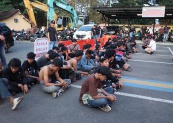 Polres Subang Amankan 43 Terduga Provokator, Tegaskan Komitmen Jaga Kondusivitas Daerah