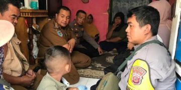 Gercep, Camat Solokan Jeruk Datangi Anak Korban Kekerasan