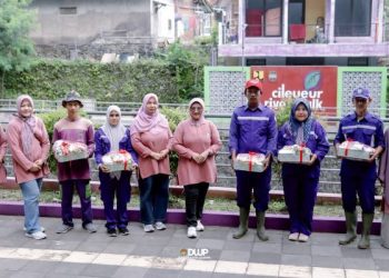 Momentum HAORNAS dan WCD, DWP Ciamis Ajak Anggota Berolahraga Sambil Jaga Bumi