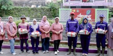 Momentum HAORNAS dan WCD, DWP Ciamis Ajak Anggota Berolahraga Sambil Jaga Bumi