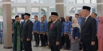 Bupati Garut Lantik Inspektur, Kepala Bappeda dan Sekretaris DPRD