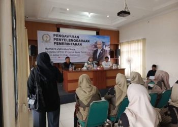 Anggota Komisi V DPRD Jabar Humaira Gelar Pengawasan  Penyelenggaraan Pemerintah