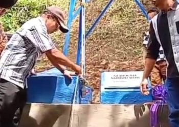 Kades Bumiwangi Lukmanul Hakim, Resmikan Sumur Bor untuk Warga Wujudkan Akses Air Bersih