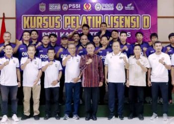 Tegaskan Komitmen Majukan Sepak Bola Ciamis, Bupati Herdiat Buka Kursus Pelatih Sepak Bola Lisensi D