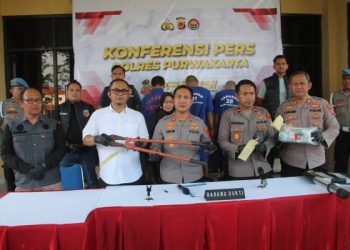 Polisi Ringkus Sindikat Bobol Toko Modern Jaringan Lintas Kabupaten