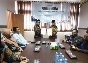Bawaslu Ciamis dan Kemenag Tandatangani MoU, Perkuat Pendidikan Politik dan Pengawasan Partisipatif Pemilih Pemula