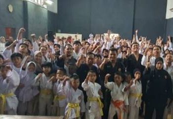 Dari TK hingga Mahasiswa, Ratusan Karateka Ciamis Antusias Ikuti Ujian BKC