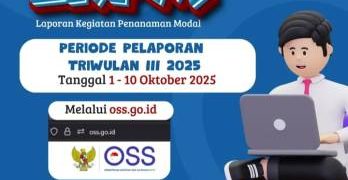 DPMPTSP Ciamis Ingatkan Pelaku Usaha Segera Laporkan Realisasi Investasi Triwulan III 2025 Lewat OSS