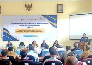 Disdukcapil Ciamis Bahas Kendala IKD dan Optimalisasi Layanan Publik di Rakor se-Jawa Barat 2025