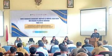 Disdukcapil Ciamis Bahas Kendala IKD dan Optimalisasi Layanan Publik di Rakor se-Jawa Barat 2025